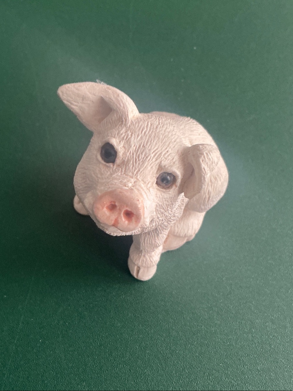 Stone Critters Sitting Pig 1985